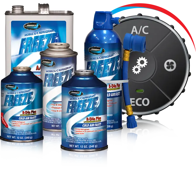 johnsens products automotive air conditioner refrigerants